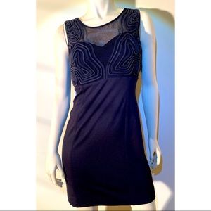 Alice by Temperley Black Tijuana Mini Dress- Size 4